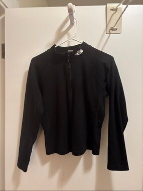 The North Face Black Half-Zip Pullover